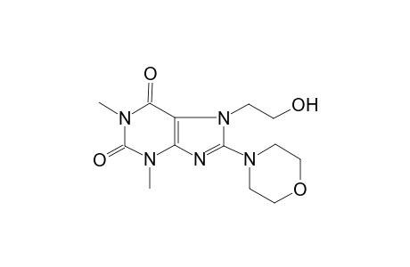 7-(2-Hydroxy-ethyl)-1,3-dimethyl-8-morpholin-4-yl-3,7-dihydro-1H-purine-2,6-dione