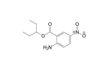 Benzoic acid, 2-amino-5-nitro-, 1-ethylpropyl ester