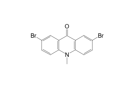 9(10H)-Acridinone, 2,7-dibromo-10-methyl-