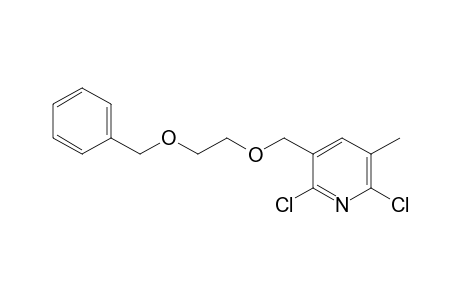 2,6-Dichloro-3-[2-(benzyloxy)ethoxy]methyl-5-methylpyridine