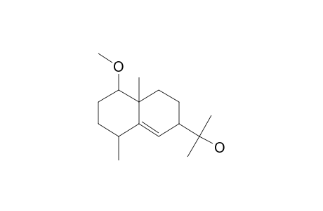 6-(2-Hydroxypropan-2-yl)-4,8A-dimethyl-2,3,4,6,7,8-hexahydro-1H-naphthalen-1-ol, methyl ether