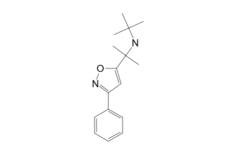 3-PHENYL-5-(TERT.-BUTYL-AMINO-ISOPROPYL)-ISOXAZOLE