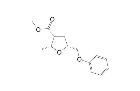 Methyl 2-methyl-5-(phenoxymethyl)-tetrahydrofuran-3-carboxylate isomer