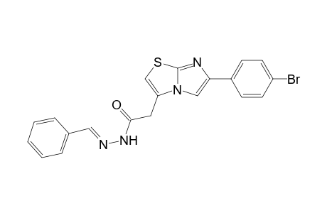 [6-(4-bromophenyl)imidazo[2,1-b]thiazol-3-yl]acetic acid benzylidenehydrazide