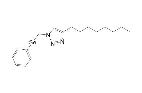 4-Octyl-1-(phenylselanylmethyl)-1,2,3-triazole