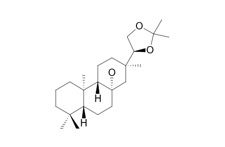 ENT-ISOPIMARAN-8-BETA-HYDROXY-15R,16-ACETONIDE