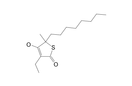 3-ETHYL-4-HYDROXY-5-METHYL-5-OCTYL-2(5H)-THIOPHENONE