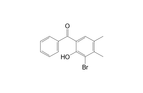 3-Bromo-4,5-dimethyl-2-hydroxybenzophenone