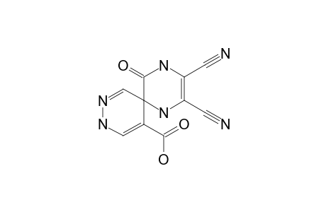 2,3-dicyano-5-keto-1,4,9,10-tetrazaspiro[5.5]undeca-2,7,10-triene-7-carboxylic acid