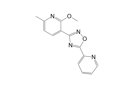 pyridine, 2-methoxy-6-methyl-3-[5-(2-pyridinyl)-1,2,4-oxadiazol-3-yl]-