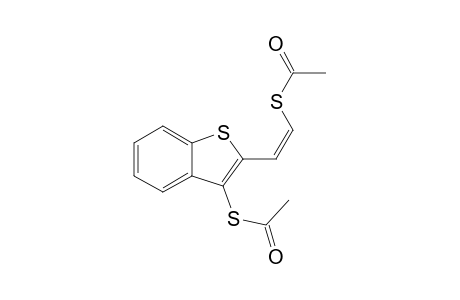 (Z)-3-Acetylthio-2-(2-acetylthiovinyl)benzo[b]thiophene