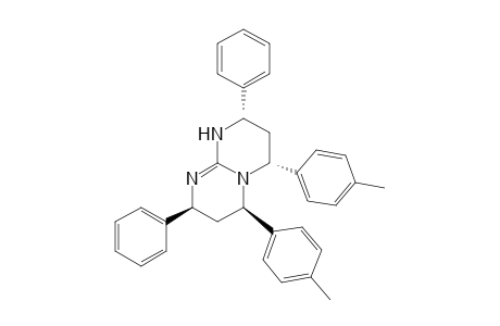 2H-Pyrimido[1,2-a]pyrimidine, 1,3,4,6,7,8-hexahydro-4,6-bis(4-methylphenyl)-2,8-diphenyl-, monohydrochloride, (2.alpha.,4.alpha.,6.beta.,8.beta.)-(.+-.)-