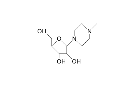 1-(B-D-Ribofuranosyl)-4-methyl-piperazine