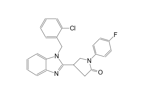 2-pyrrolidinone, 4-[1-[(2-chlorophenyl)methyl]-1H-benzimidazol-2-yl]-1-(4-fluorophenyl)-