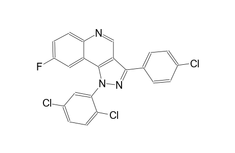 1H-pyrazolo[4,3-c]quinoline, 3-(4-chlorophenyl)-1-(2,5-dichlorophenyl)-8-fluoro-