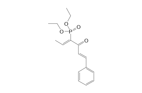 1-[(Styryl)carbonyl]-1-(diethylphosphonyl)prop-1-ene