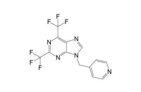 2,6-Bis(trifluoromethyl)-9-((pyridin-4-yl)methyl)-9H-purine