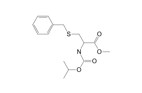 S-Benzyl-N-isopropyloxycarbonyl-L-cysteine, methyl ester