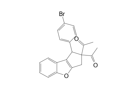 1,1'-(1-(4-Bromophenyl)-2,3-dihydro-1H-benzo[b]cyclopenta[d]furan-2,2-diyl)diethanone