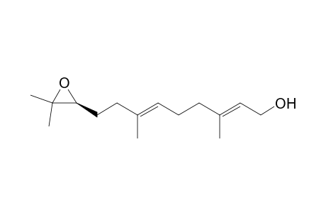 (2E,6E)-9-[(2S)-3,3-dimethyl-2-oxiranyl]-3,7-dimethyl-1-nona-2,6-dienol