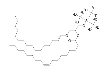 9-Octadecenoic acid (Z)-, 1-[(1-hexadecenyloxy)methyl]-2-[[tri(methyl-D3)silyl]oxy]ethyl ester