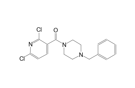 piperazine, 1-[(2,6-dichloro-3-pyridinyl)carbonyl]-4-(phenylmethyl)-