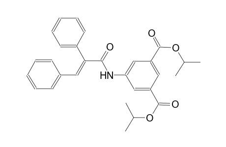 diisopropyl 5-{[(2E)-2,3-diphenyl-2-propenoyl]amino}isophthalate