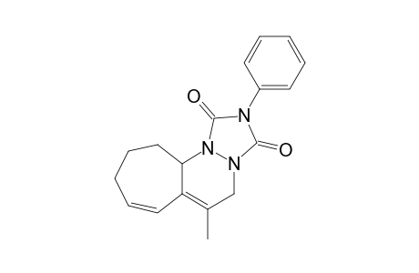 2,4,6-Triaza-4-phenyl-8-methyltricyclo[7.5.0.0(2,6)]tetradeca-8,10-diene-3,5-dione