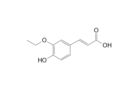 (E)-3-(3-ethoxy-4-hydroxyphenyl)acrylic acid