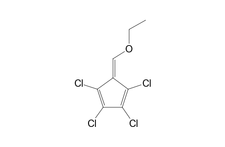 5-Ethoxymethylene-1,2,3,4-tetrachloro-1,3-cyclo-pentadiene