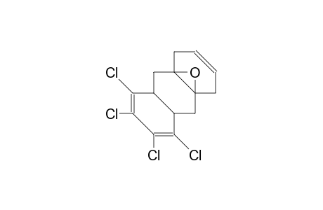 meso-(4AR, 10aR,8aS,9aS)-5,6,7,8-tetrachloro-1,4,4a,8a,9,9a,10,10a-octahydro-4a,9a-oxido-anthracene