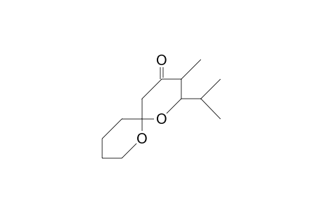 (2a,3b,6B)-3-Methyl-2-isopropyl-1,7-dioxa-spiro(5.5)undecan-4-one