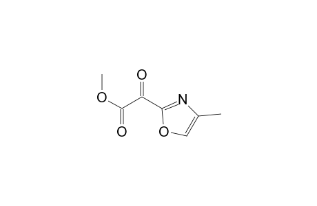 Methyl 2-(4-methyloxazol-2-yl)-2-oxoethanoate
