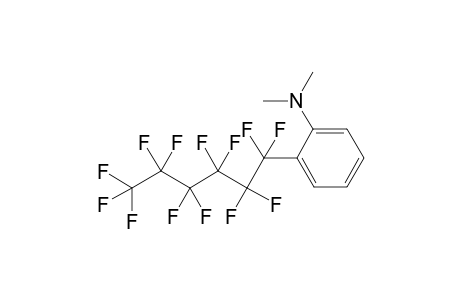 N,N-dimethyl-2-(1,1,2,2,3,3,4,4,5,5,6,6,6-tridecafluorohexyl)aniline