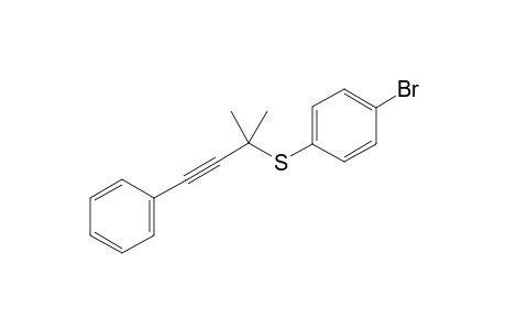(4-Bromophenyl) (2-Methyl-4-phenylbut-3-yn-2-yl) Sulfide
