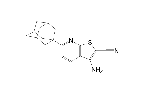 6-(1-adamantyl)-3-aminothieno[2,3-b]pyridine-2-carbonitrile