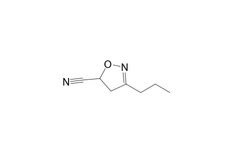 3-n-Propyl-5-cyano-4,5-dihydroisoxazole