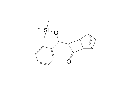 Tricyclo[4.2.1.0(2,5)]non-7-en-3-one, 4-[phenyl[(trimethylsilyl)oxy]methyl]-
