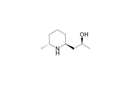 (2S)-1-[(2S,6R)-6-methyl-2-piperidinyl]-2-propanol