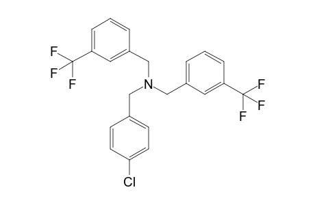 N,N-Bis(3-trifluoromethylbenzyl)-4-chlorobenzylamine