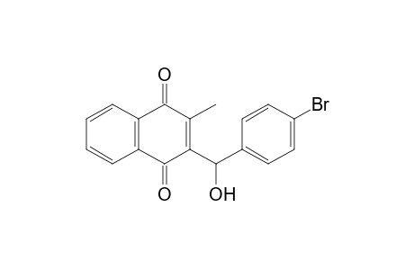 2-[(4-Bromo-phenyl)-hydroxy-methyl]-3-methyl-[1,4]naphthoquinone