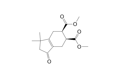 1H-Indene-5,6-dicarboxylic acid, 2,3,4,5,6,7-hexahydro-1,1-dimethyl-3-oxo-, dimethyl ester, cis-