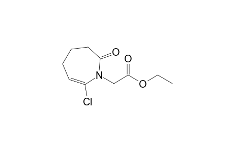 7-Chloro-1-(ethoxycarbonyl)methylazepin-6ene-2-one