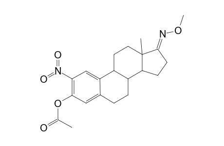 17-(Methoxyimino)-2-nitroestra-1(10),2,4-trien-3-yl acetate