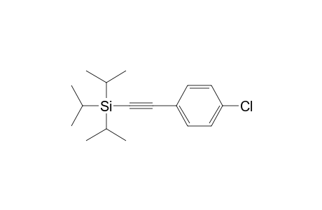 2-(4-Chlorophenyl)-1-(triisopropylsilyl)acetylene