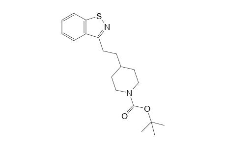 4-[2-(1,2-benzothiazol-3-yl)ethyl]-1-piperidinecarboxylic acid tert-butyl ester