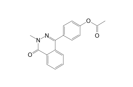 4-(4-Hydroxyphenyl)-2-methyl-1(2H)-phthalazinone, acetate