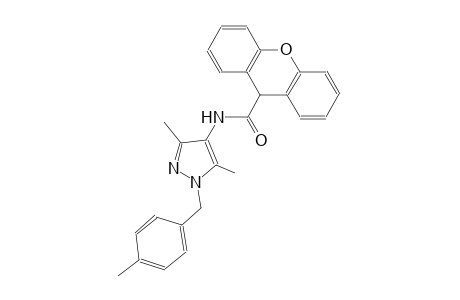 N-[3,5-dimethyl-1-(4-methylbenzyl)-1H-pyrazol-4-yl]-9H-xanthene-9-carboxamide
