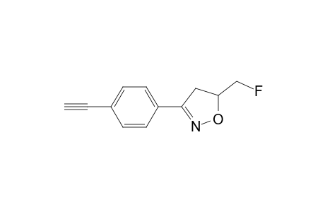 3-(4-Ethynylphenyl)-5-(fluoromethyl)-4,5-dihydroisoxazole