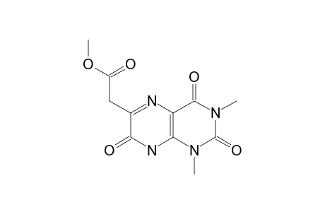 6-METHYLENECARBOXYMETHYL-1,3-DIMETHYL-PTERIDINE-2,4,7(1H,3H,8H)-TRIONE